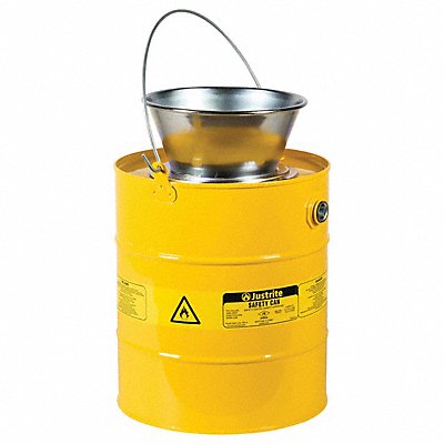 Flammable and Corrosive Liquids Disposal Cans