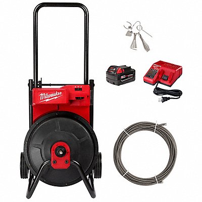 Cordless Drum Drain Cleaning Machines