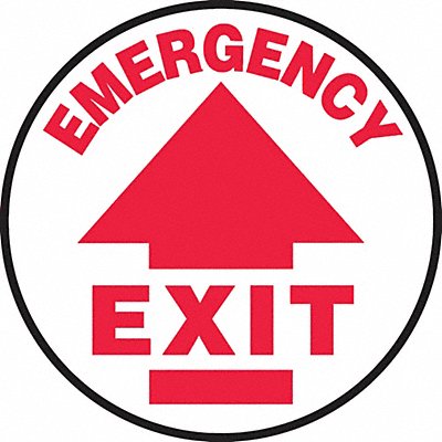 Exit and Entry Signs