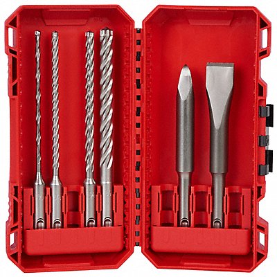 Rotary Hammer Masonry and Concrete Drill Bit Sets