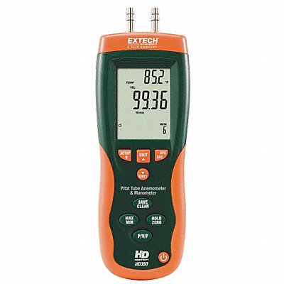 Digital Manometers with Air Measurement