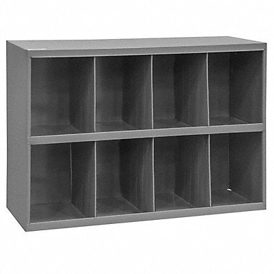 Compartmented Metal Shelving