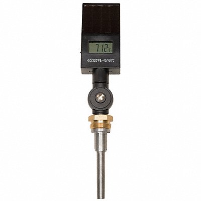 Digital Thread-Mounted Thermometers and Assemblies