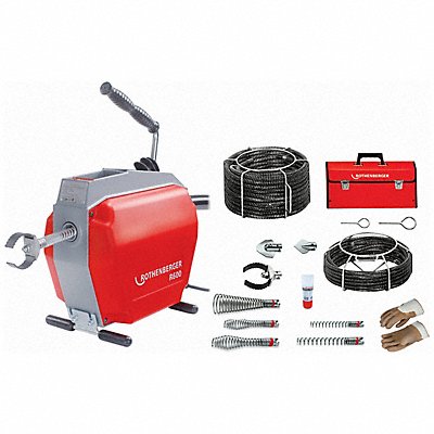 Corded Sectional Drain Cleaning Machines