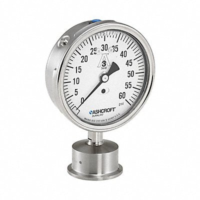 Dial Sanitary Clamping Pressure Gauges