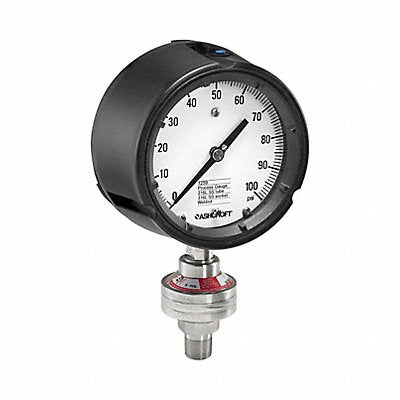Dial Pressure Gauges with Diaphragm Seal