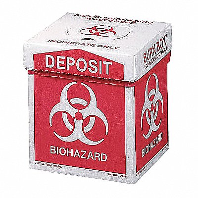 Single-Use Biohazard Collection Containers and Bur