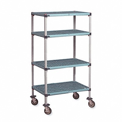 Mobile Plastic Shelving