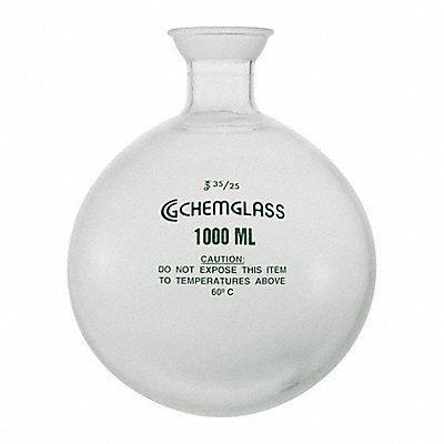 Round Bottom Flask 1 L 164 mm H