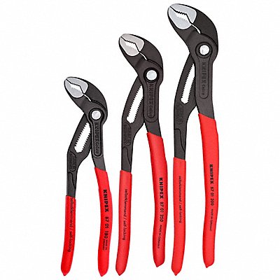 Water Pump Plier Set Dipped 3 Pcs