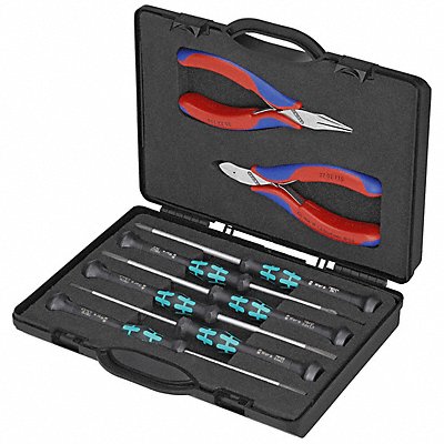 Precision Pliers Set Dipped 8 Pcs