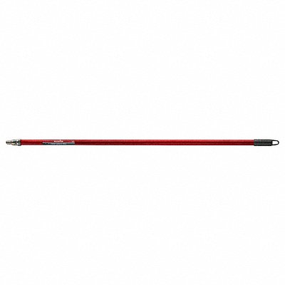 Paint Roller Pole 4 ft L 15/16 Dia Red