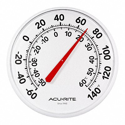 Wall-Mount Dial Thermometers