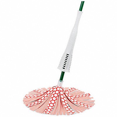 Wonder Mop Orange/White Microfiber PK4