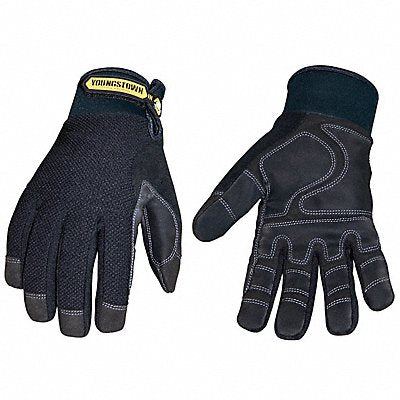 Winter Glove Warm/Waterproof Blk S PR