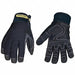 Winter Glove Warm/Waterproof Blk XL PR