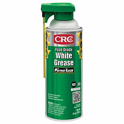 Food Grade White Grease Aerosol Can 10oz