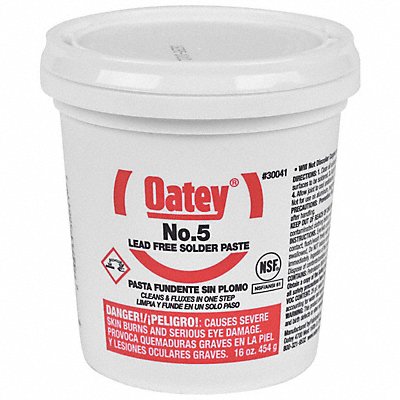 OATEY 16oz Jar Solder Paste