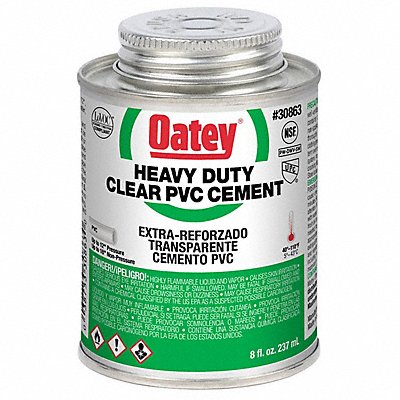 Pipe Cement 8 fl oz Clear