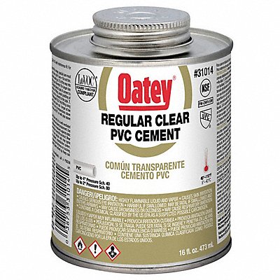 Pipe Cement 16 fl oz Clear