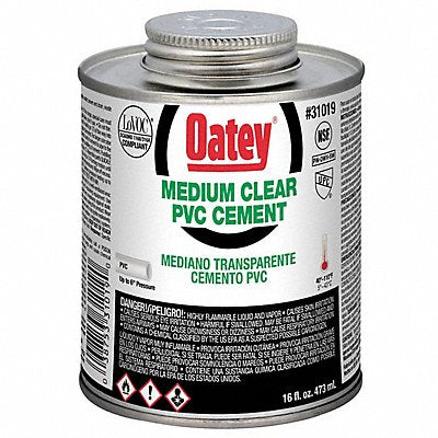 Pipe Cement 16 fl oz Clear