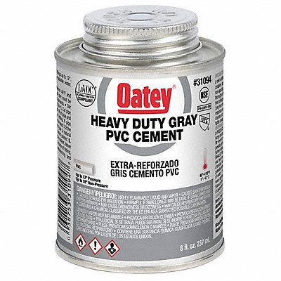 Pipe Cement 8 fl oz Gray
