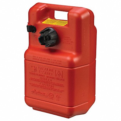 Portable Fuel Tank Red 3 gal Plastic