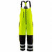 HiVis Insulated Softshell Bib Overalls L