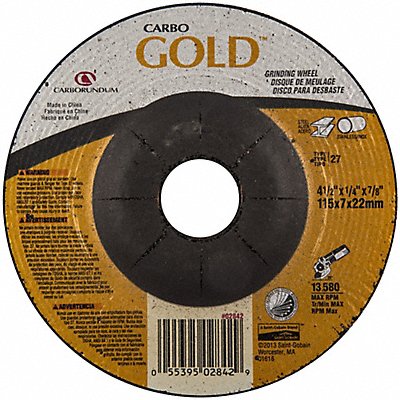 Depressed Center Grinding and Cut-Off Wheels