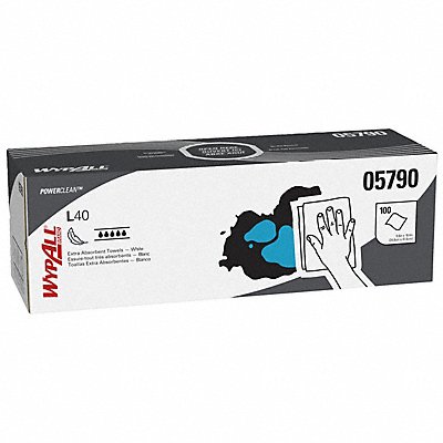 Dry Wipe 9-3/4 x 16-1/2 White