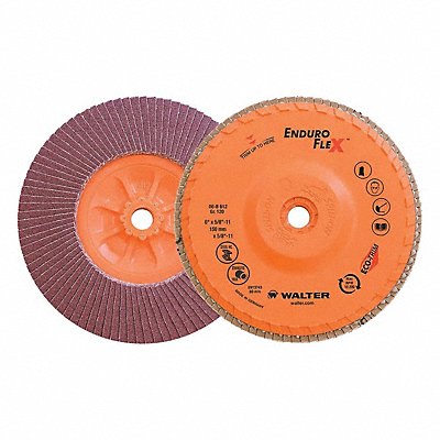 Flap Disc Coated 6 dia 10 200 RPM