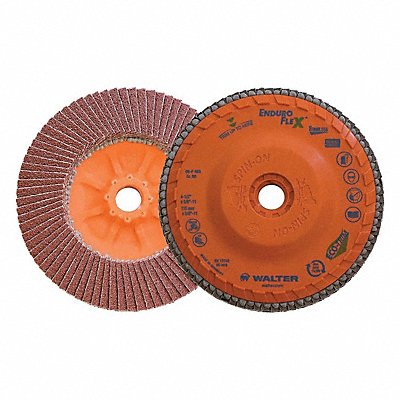 Flap Disc Coated 4 1/2 dia 13 300 RPM