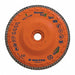 Flap Disc Coated 4 1/2 dia 13 300 RPM