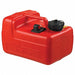 Portable Fuel Tank Red 3.2 gal Plastic