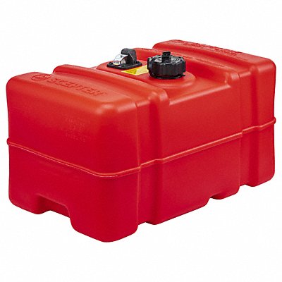 Portable Fuel Tank Red 12 gal Plastic