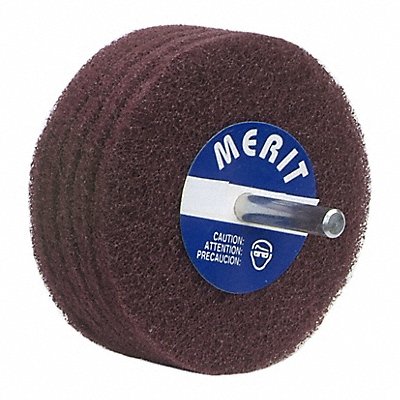 Non-Woven Wheels3 x 1 x 1/4 in AO 5-Ply