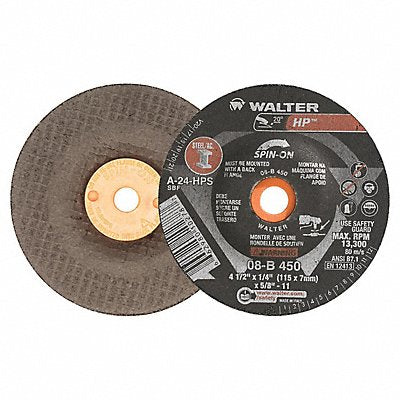 Grinding Wheel T27 4-1/2x1/4x5/8-11