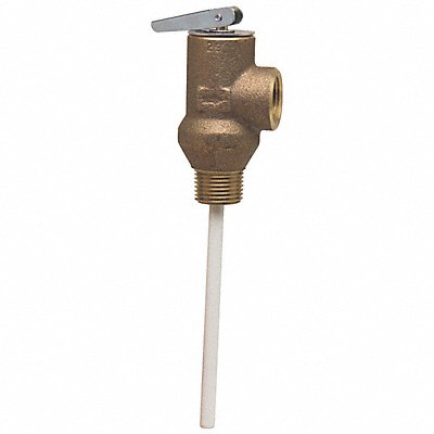 Temperature Pressure Relief Valve Bronze