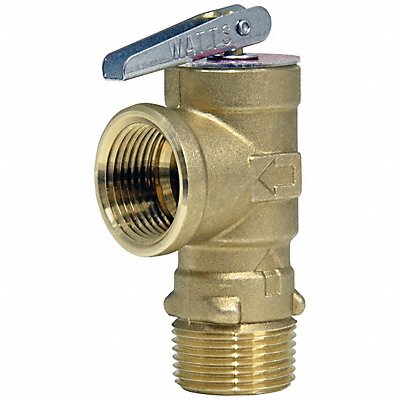 Pressure Relief Valve Brass 150 psi