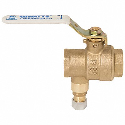 Ball And Relief Valve Bronze 125 psi