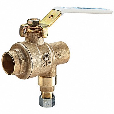 Ball And Relief Valve Bronze 125 psi