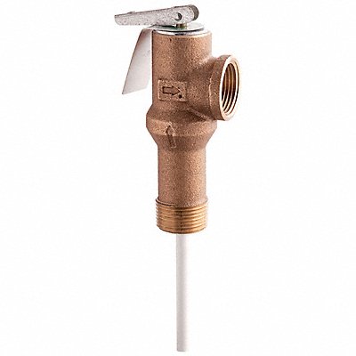 Temperature Pressure Relief Valve Bronze