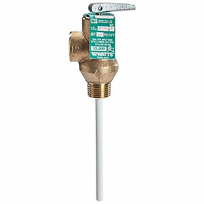 Temperature Pressure Relief Valve Copper