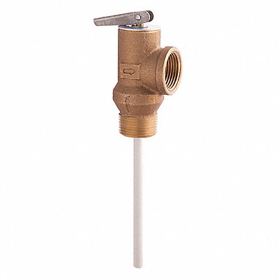 Temperature Pressure Relief Valve Copper