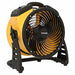 Floor Fan 11 in Dia Blade 115 V Yellow