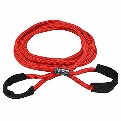 Rope Ratchet Red 20 ft L 1/2 dia.