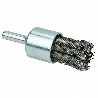 Knot Wire End Brush Stainless Steel