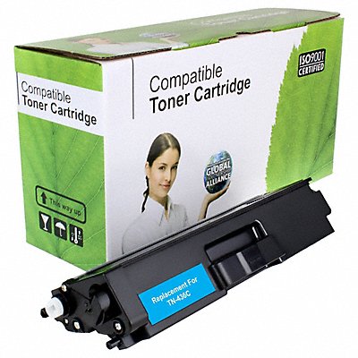 Toner For Brother TN436C Cyan 6.5K VL