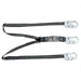 Shock-Absorbing Lanyard Gray