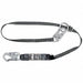 Shock-Absorbing Lanyard Gray